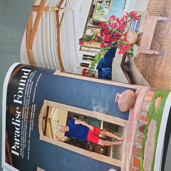 AD Architectural Digest magazine August 2016 Anderson Cooper Brazil - Picture 5 of 7